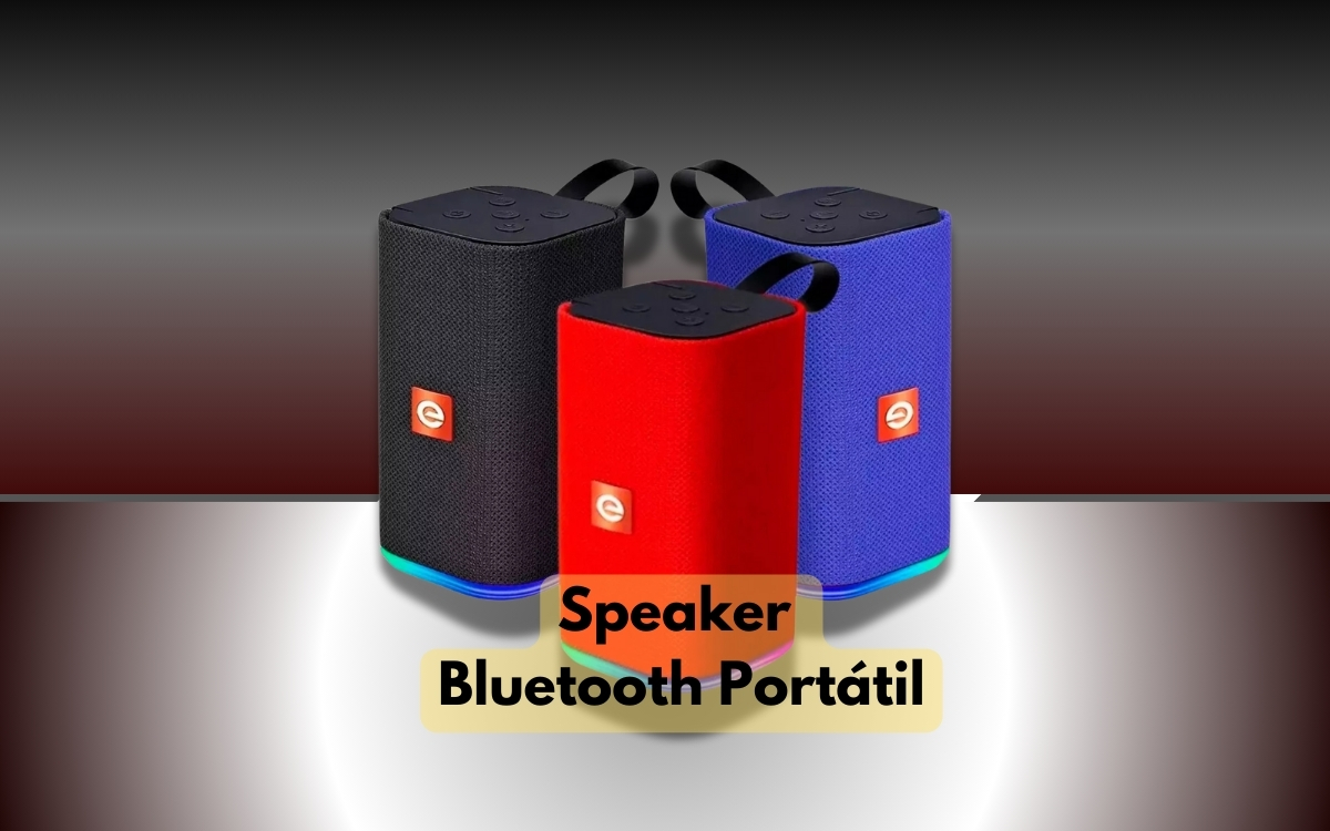 Sorteio: Caixa De Som Alto Falante Speaker Bluetooth Portátil