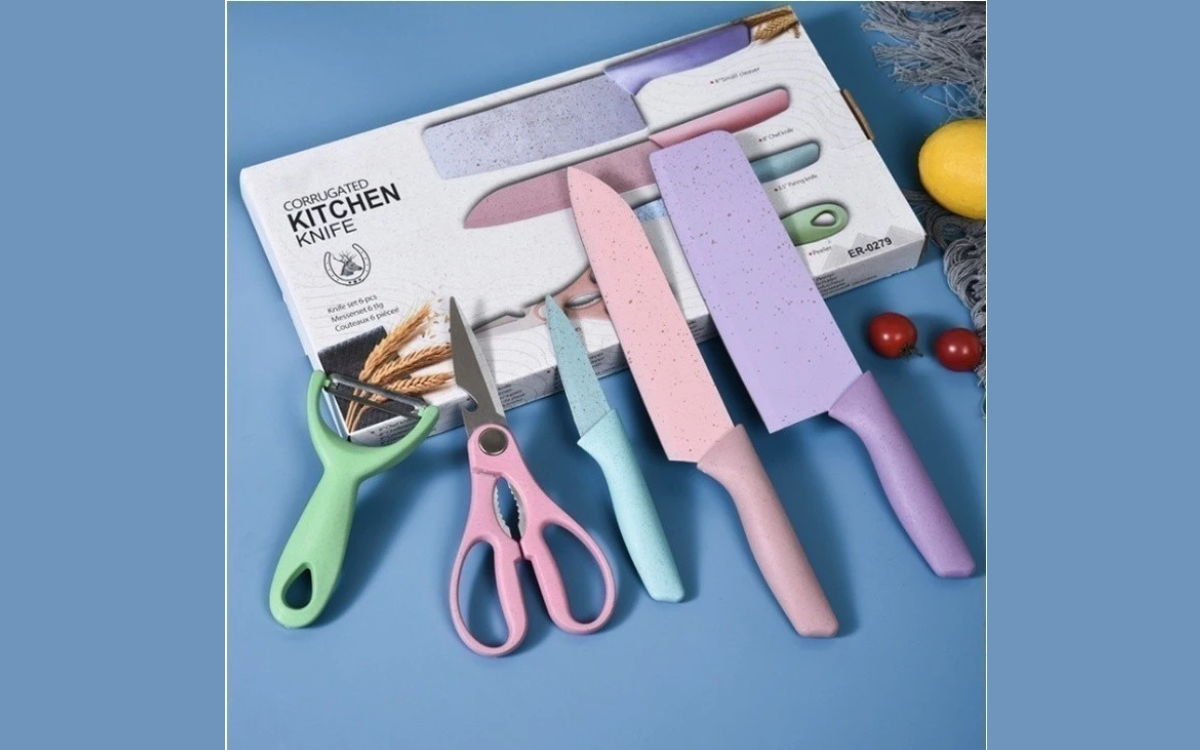 Sorteio: Kit de Facas de Churrasco Profissional Antiaderente